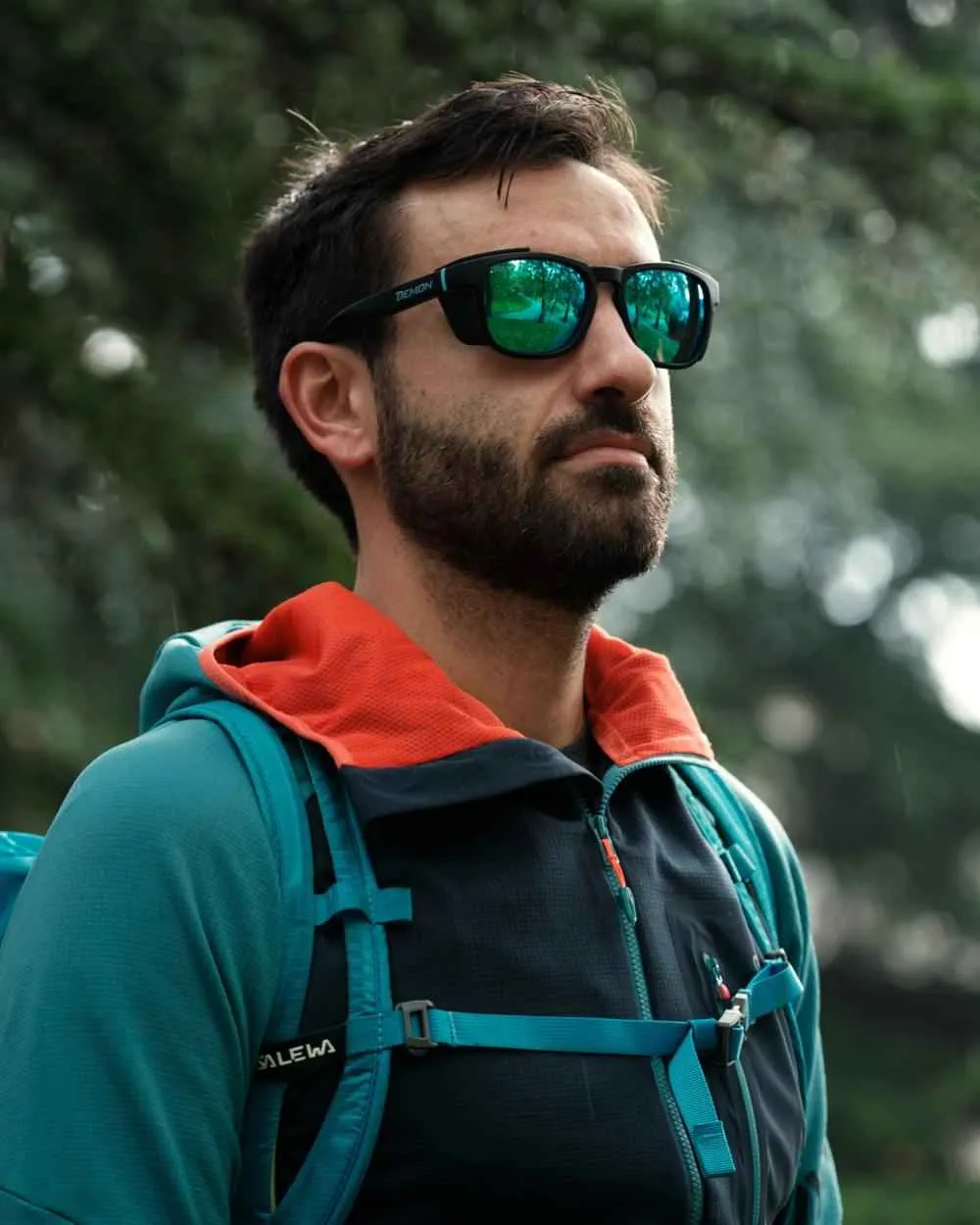 Demon Xlite J occhiali trekking polarizzati blu 20g