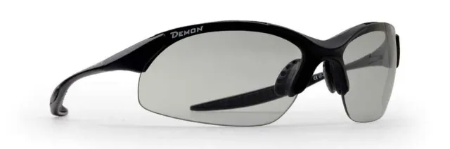 Demon 832 occhiali sportivi fotocromatici Matt Black
