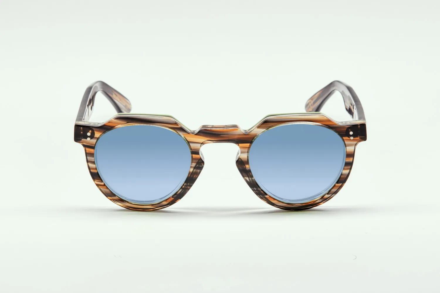 Lesca Upcycling Crown XL 46mm tabacco acetato