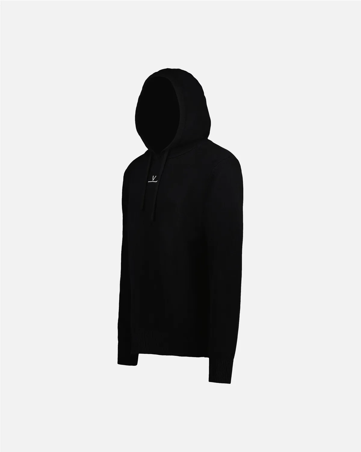 Vuarnet Knitted Signature Hoodie felpa Nera