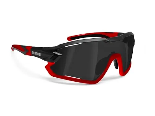 Bertoni Quasar occhiali sport polarizzati fotocromatici grigi