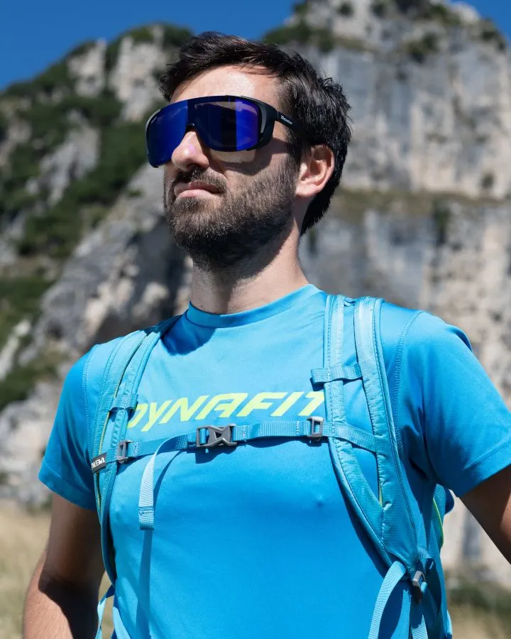 Demon Stubaier Plus occhiali montagna blu specchiato DMIRROR