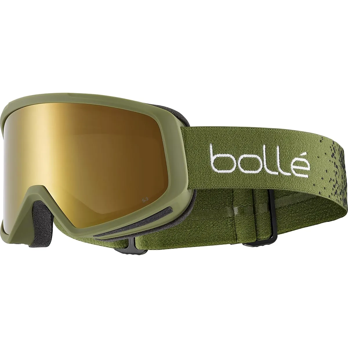 Bollé Bedrock Plus maschera sci nera OTG