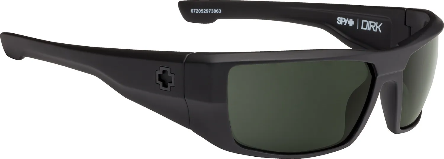 SPY Dirk 672052973864 occhiali da sole nero polarizzato