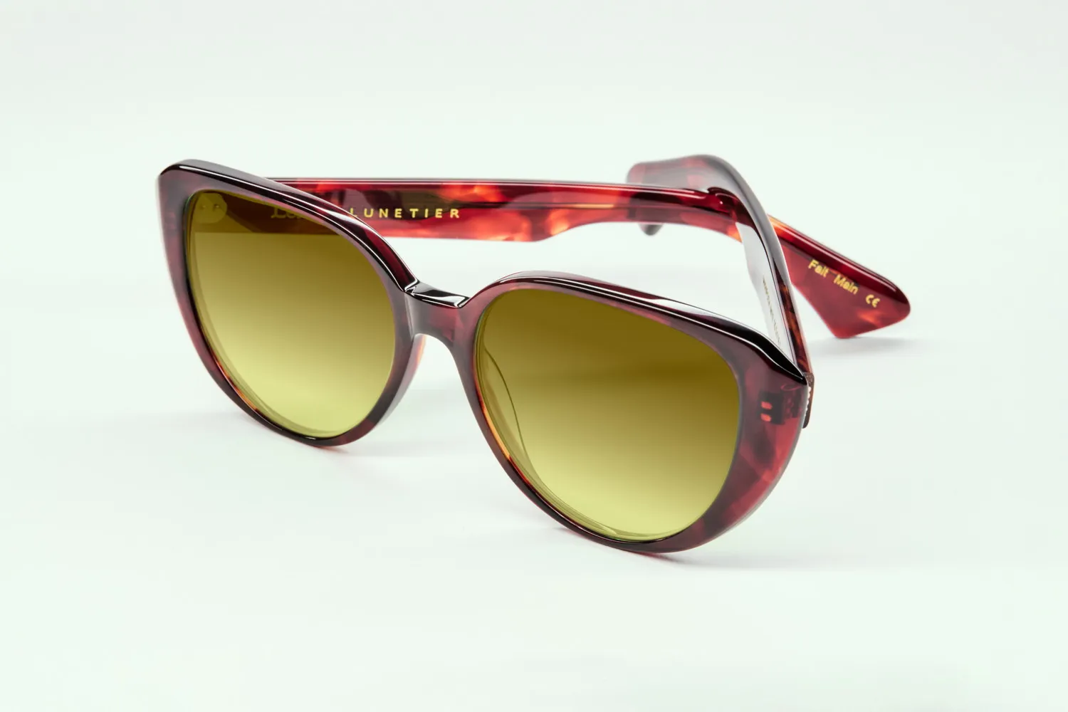 Lesca La Collection Mariposa montatura tartarugato acetato
