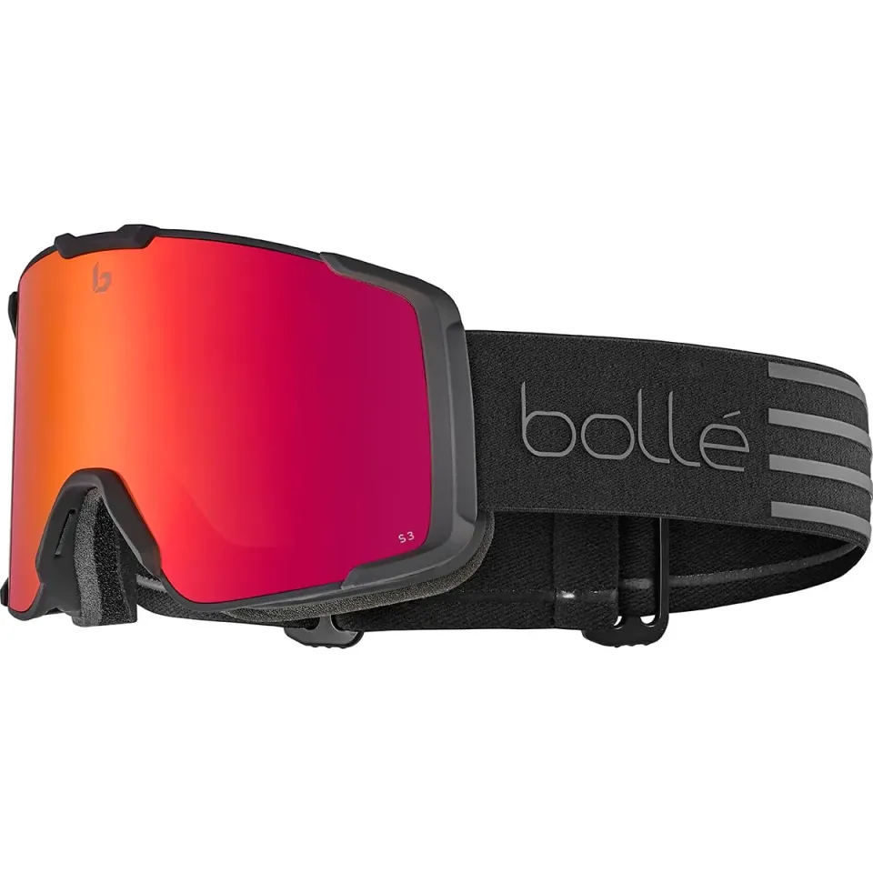 Bollé Cerro maschera sci nero magical red taglia M