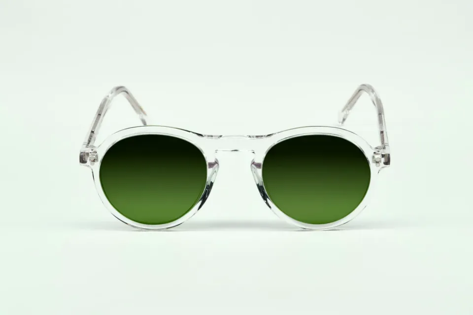 Lesca La Collection Cage montatura cristallo acetato