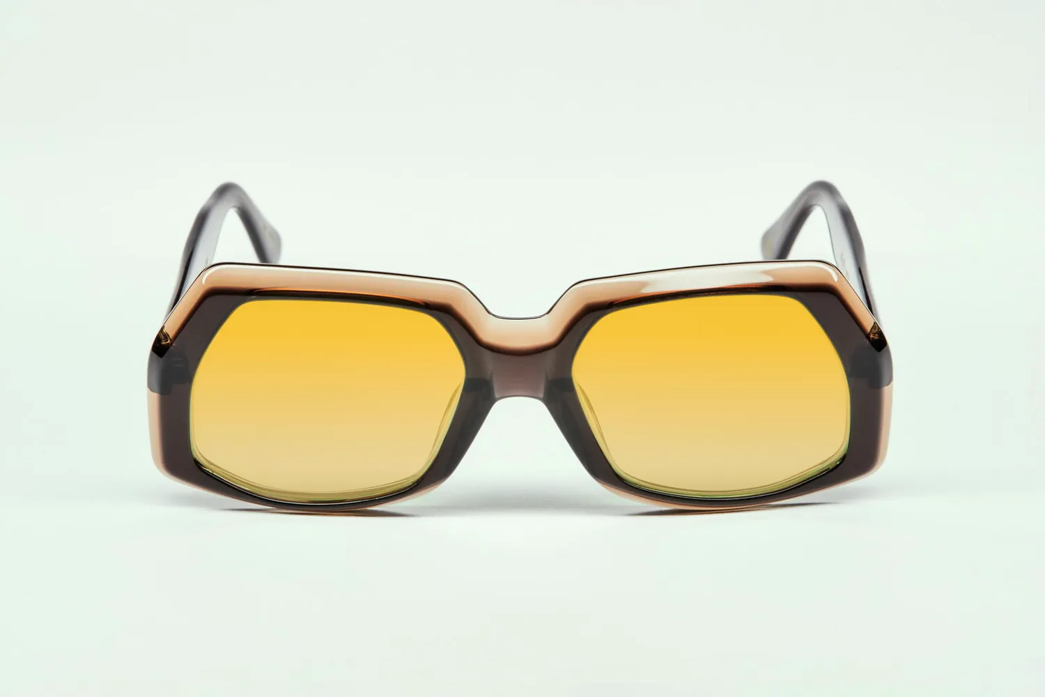 Lesca Klar Brun Creme occhiali acetato anniversario