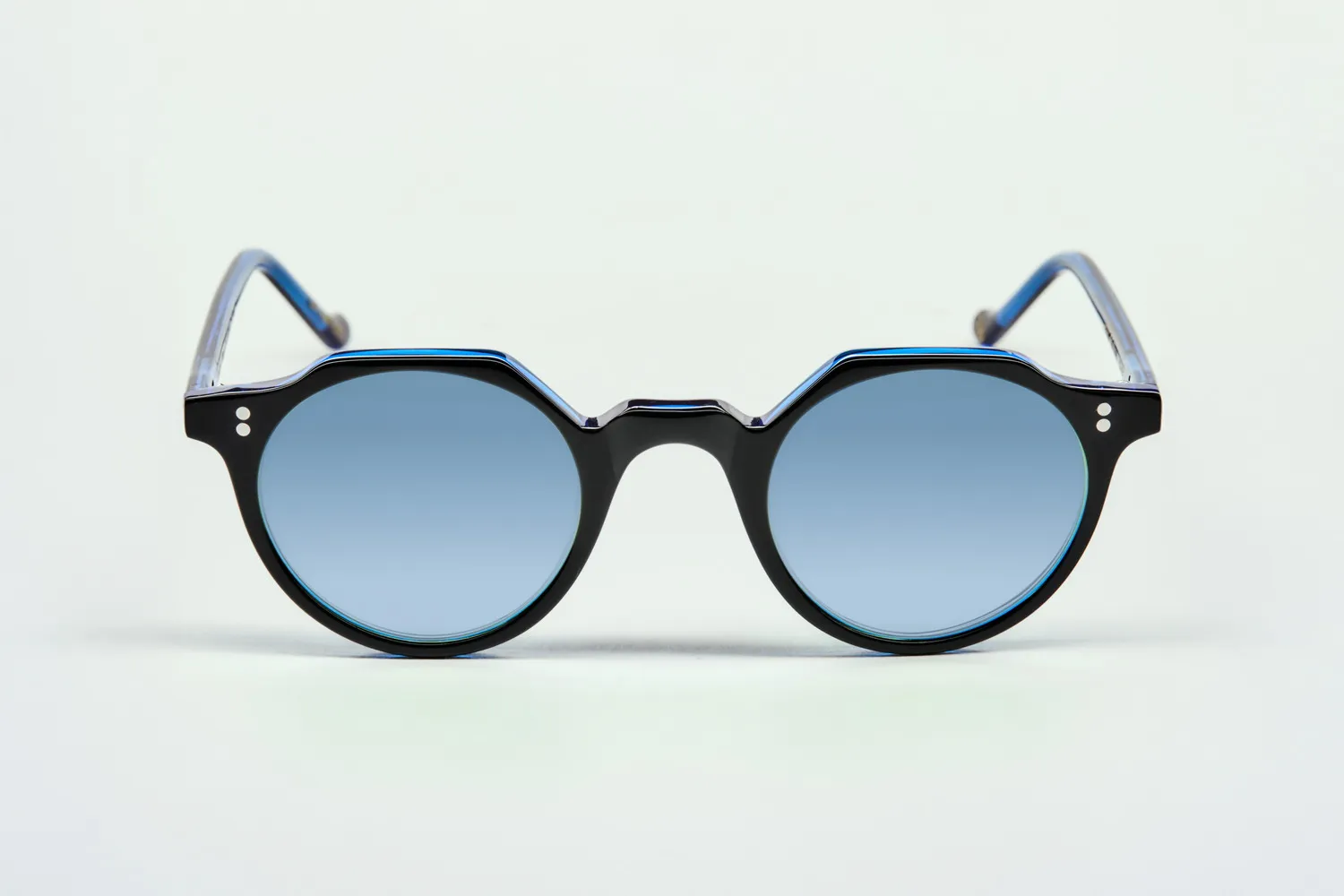 Lesca Black Edition Heri occhiali da vista Noir Bleu acetato