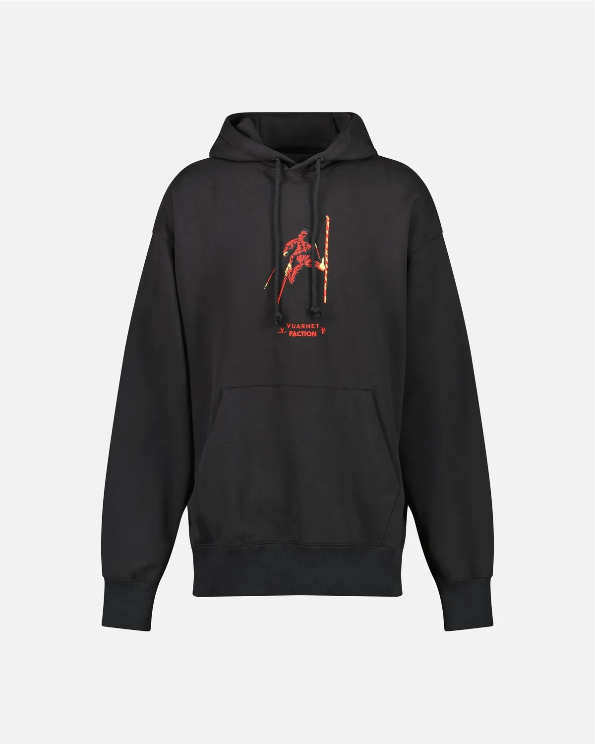 Vuarnet x Faction Mogul felpa cappuccio nera cotone