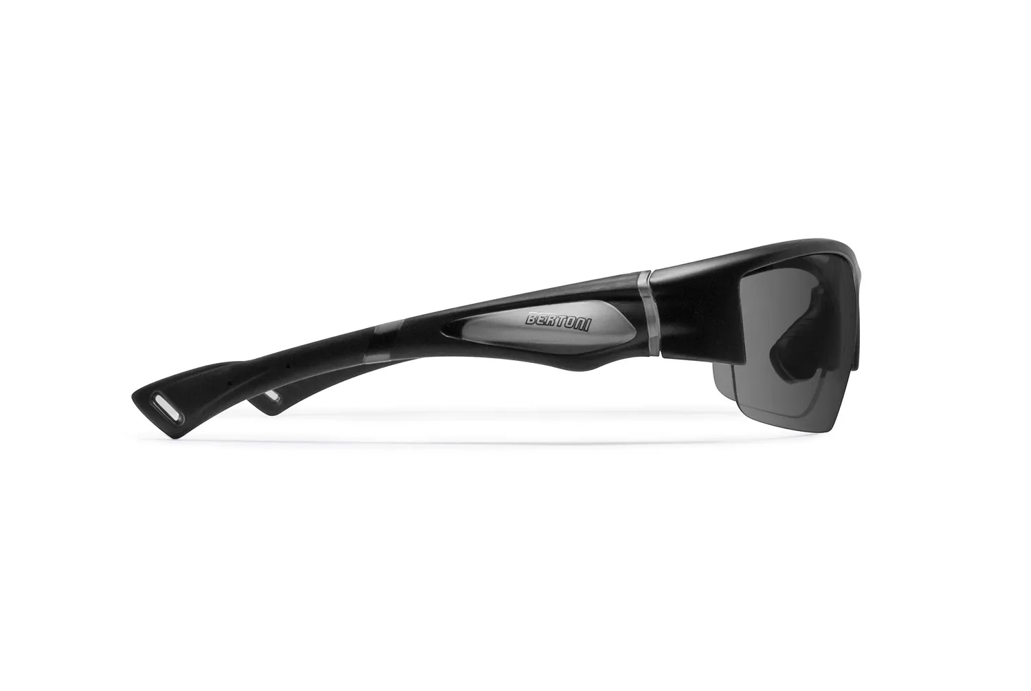Bertoni P1001FTA occhiali ciclismo polarizzati nero