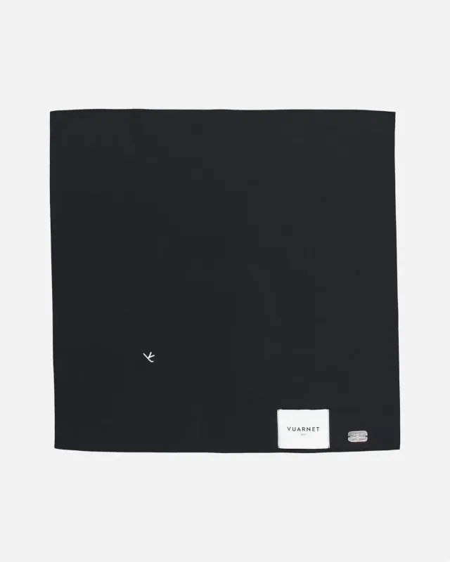 Vuarnet V sur Ski bandana nera cotone bio
