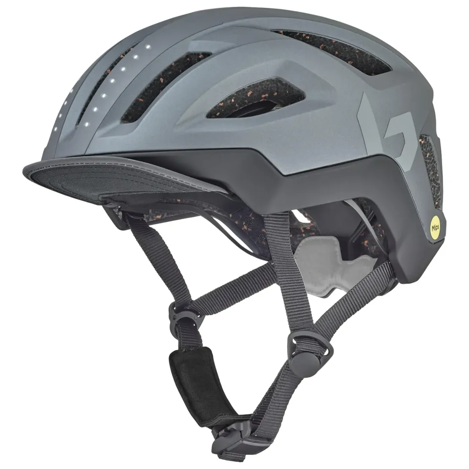 Bollé Halo React MIPS casco bici Titanium taglia M