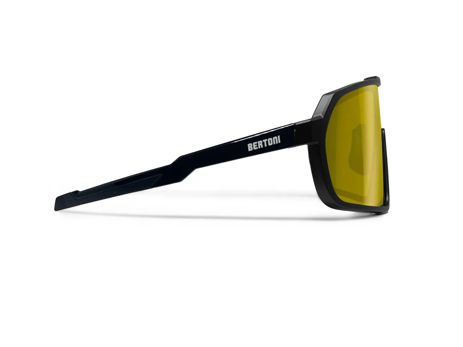 Bertoni Gemini occhiali ciclismo fotocromatici neri
