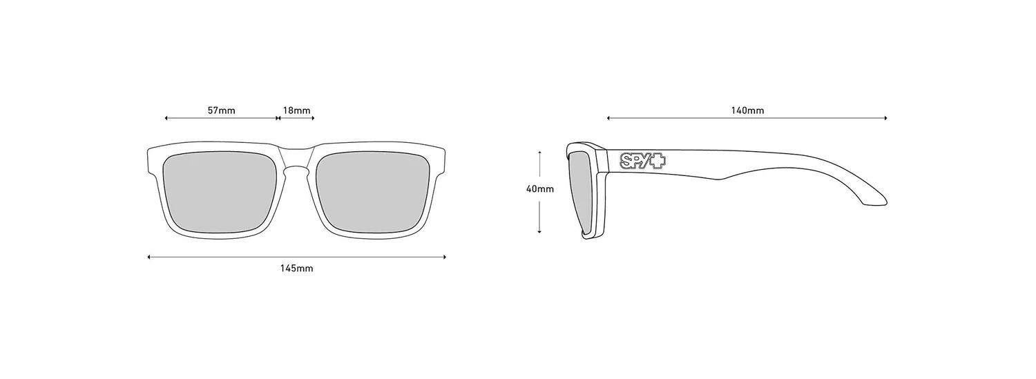 SPY Helm Fade To Black occhiali da sole unisex
