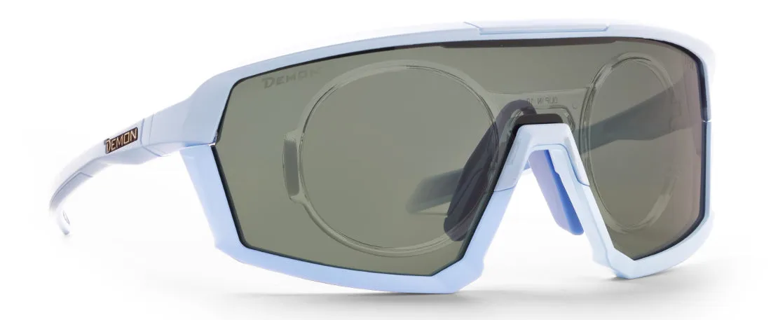 Demon Gravel occhiali sportivi polarizzati con clip graduata