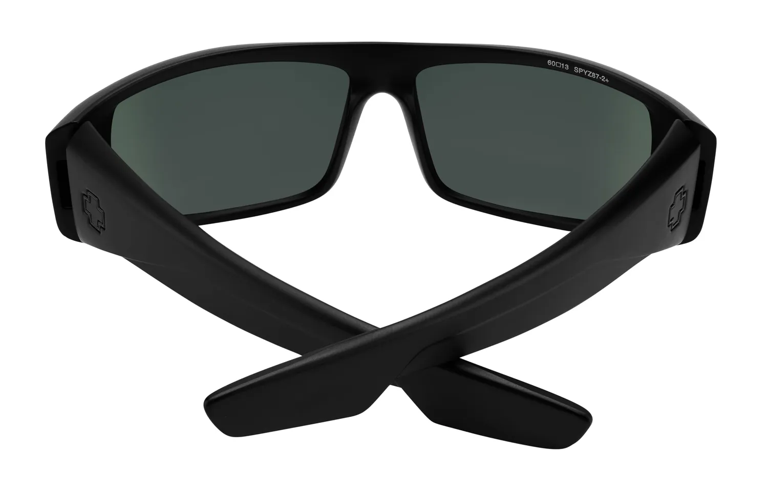 Spy Logan occhiale da sole nero opaco unisex
