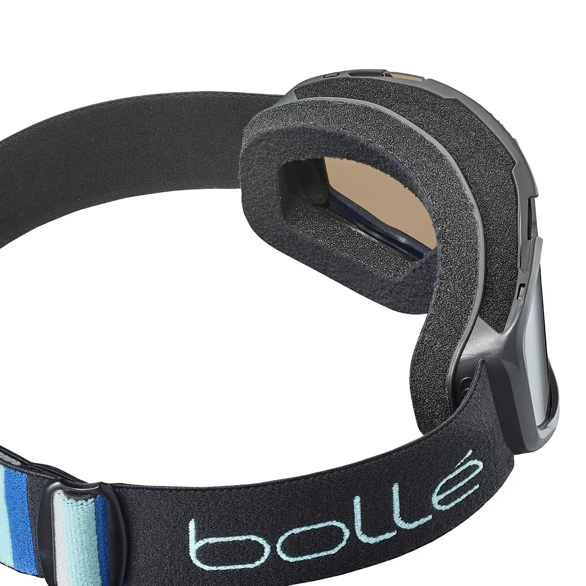 Bollé Rocket Plus maschera junior nero 6+ specchiata