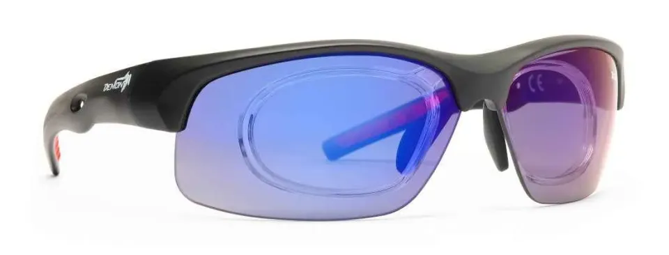 Demon Fusion occhiale sportivo vista con clip ottica nero