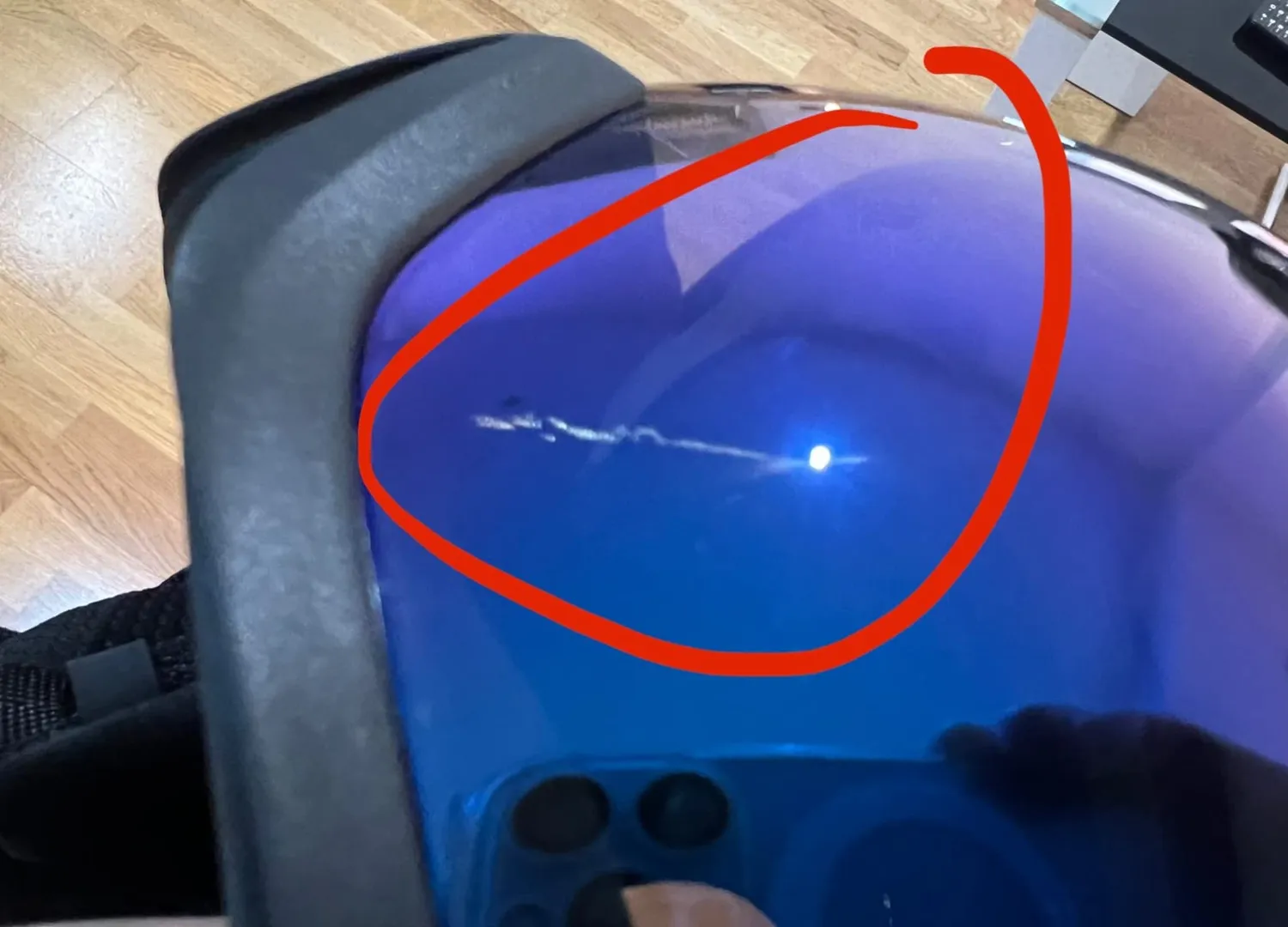 Bollé V-Ryft Pure casco sci visiera fotocromatica S