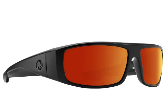 Spy Logan occhiale da sole nero opaco unisex
