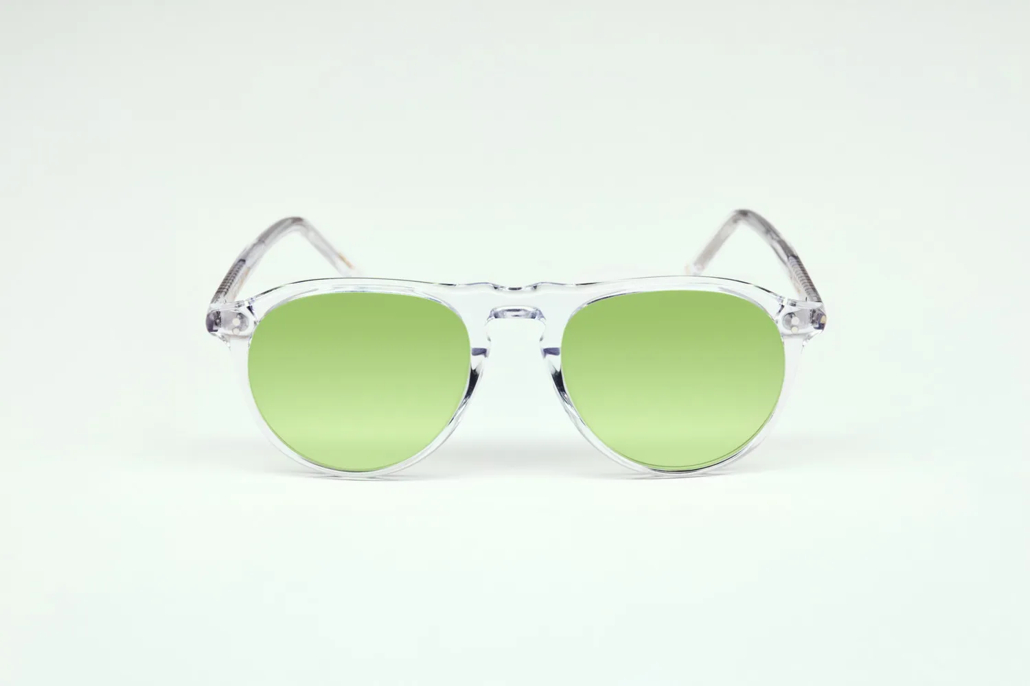 Lesca La Collection Tony montatura da vista crystal acetato