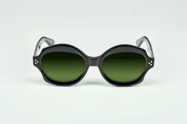 Lesca Collection Nana montatura nera acetato