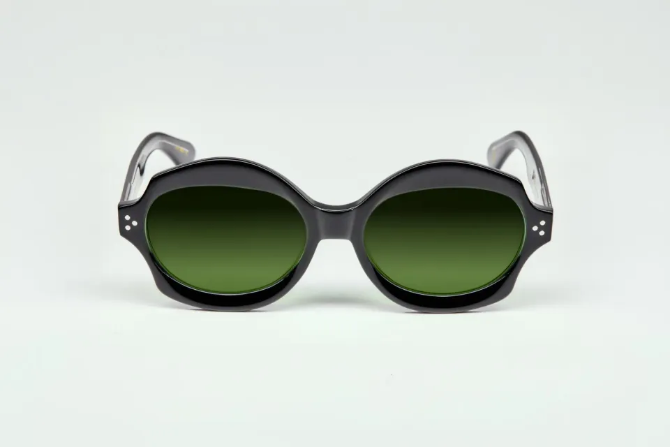 Lesca Collection Nana montatura nera acetato