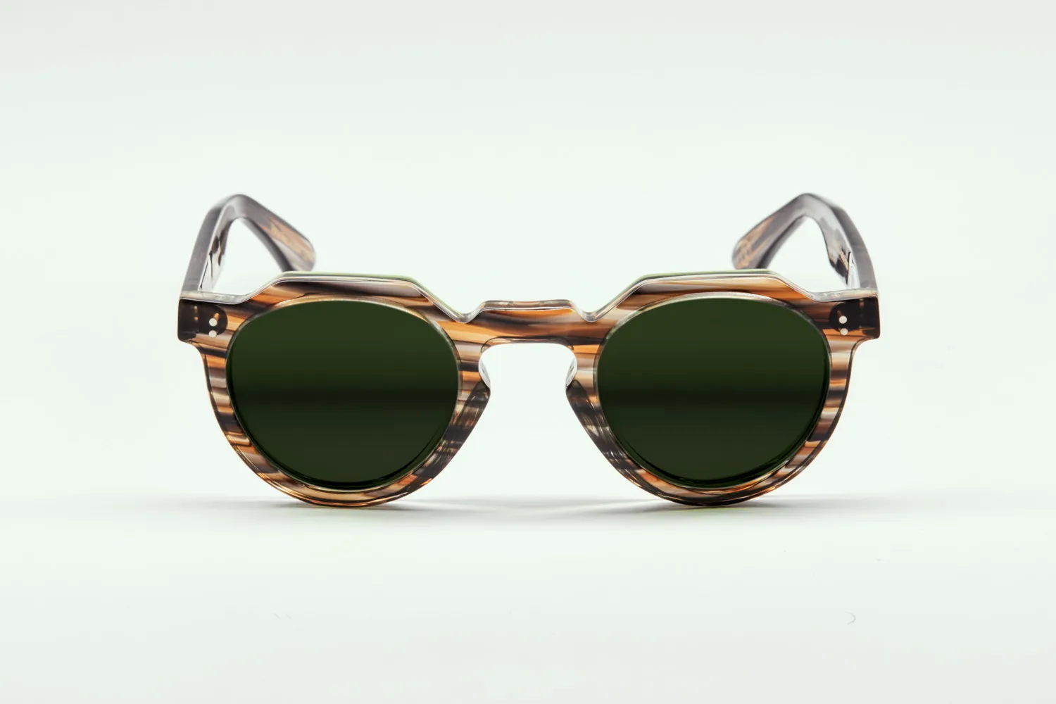 Lesca Upcycling Crown XL 46mm tabacco acetato