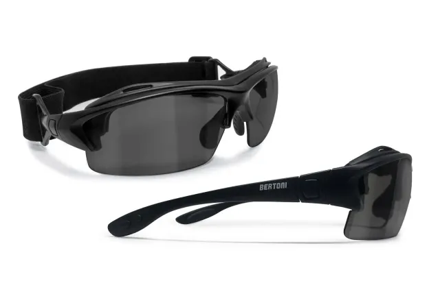 Bertoni 399 occhiali sportivi vista fotocromatici 3 lenti