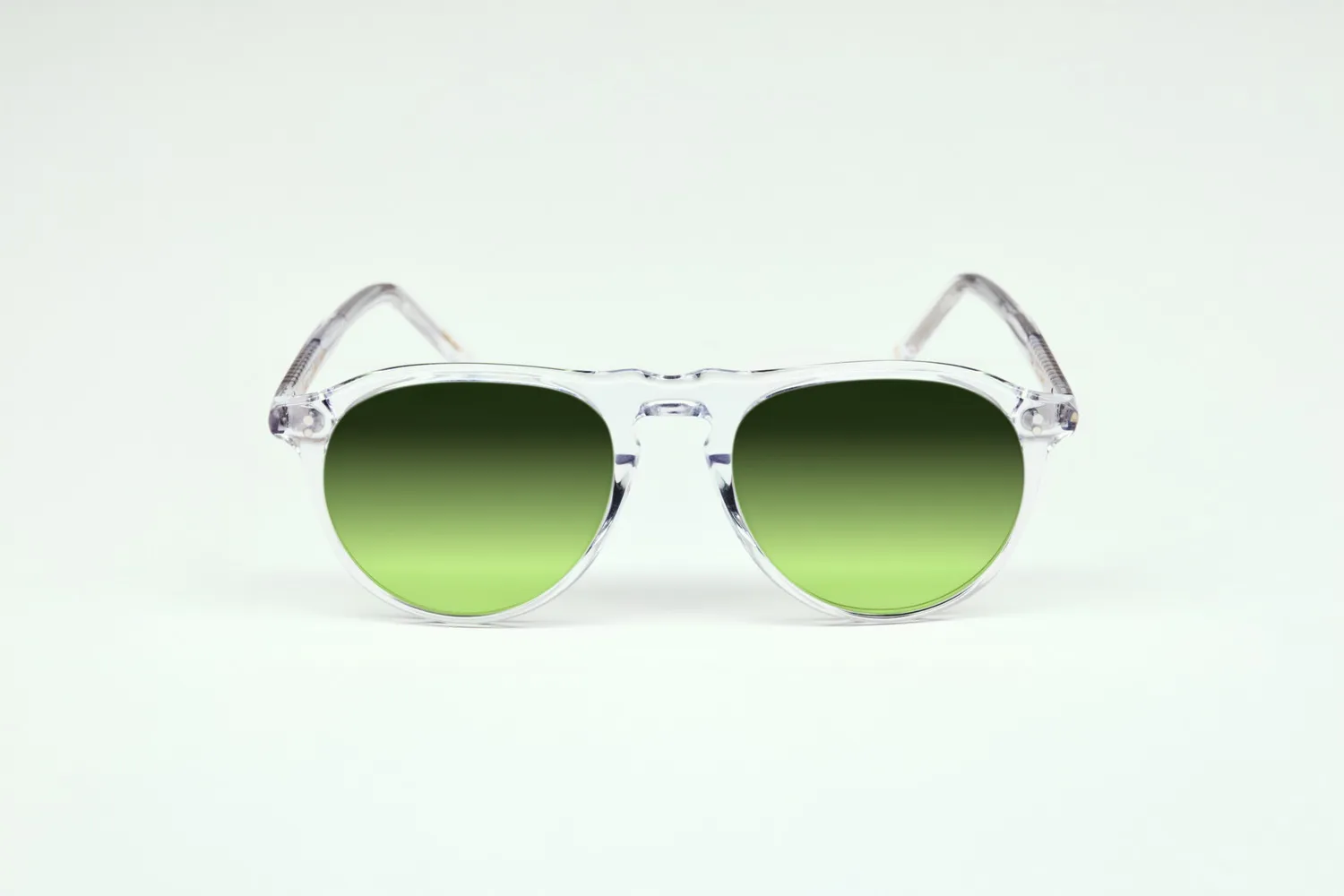 Lesca La Collection Tony montatura da vista crystal acetato