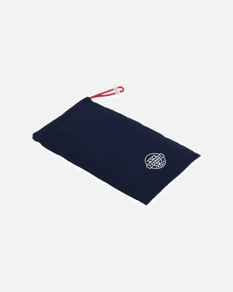 Vuarnet Custodia occhiali rigida blu compatta