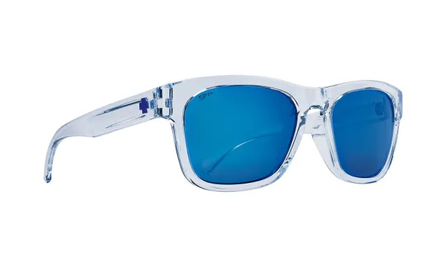 Spy Crossway occhiali sole quadrati azzurri specchiati