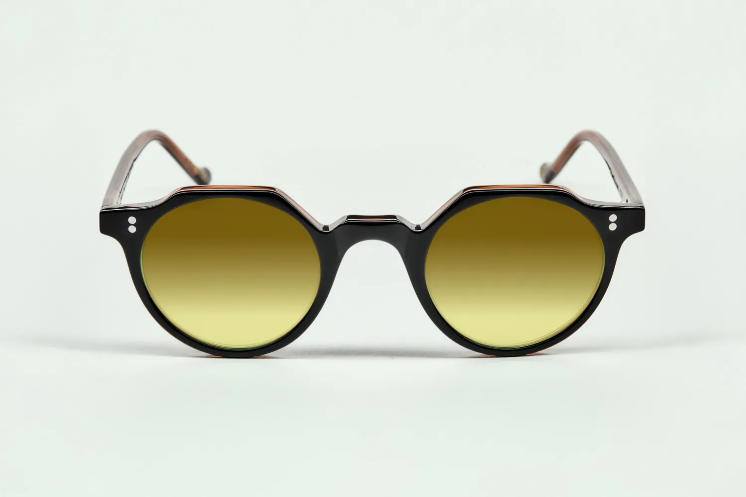 Lesca Black Edition Heri occhiali da vista nero marrone