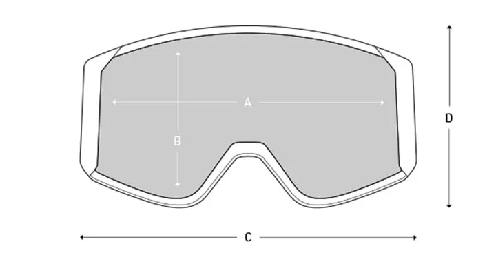 SPY Raider maschera sci bianca specchiata ML 2 lenti