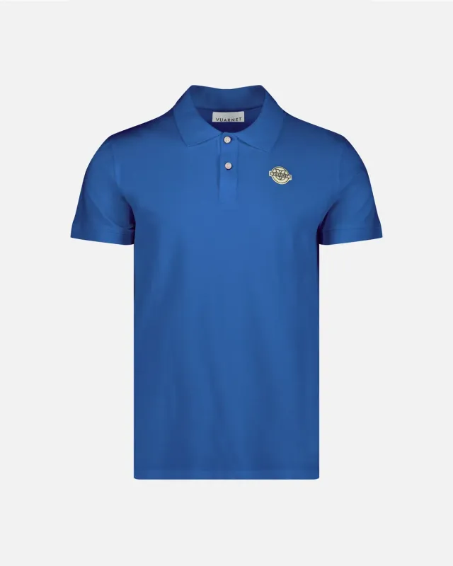 Vuarnet Cancun polo uomo bianca cotone elasticizzato