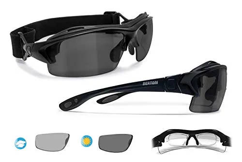 Bertoni P399D1FT occhiali sportivi fotocromatici polarizzati