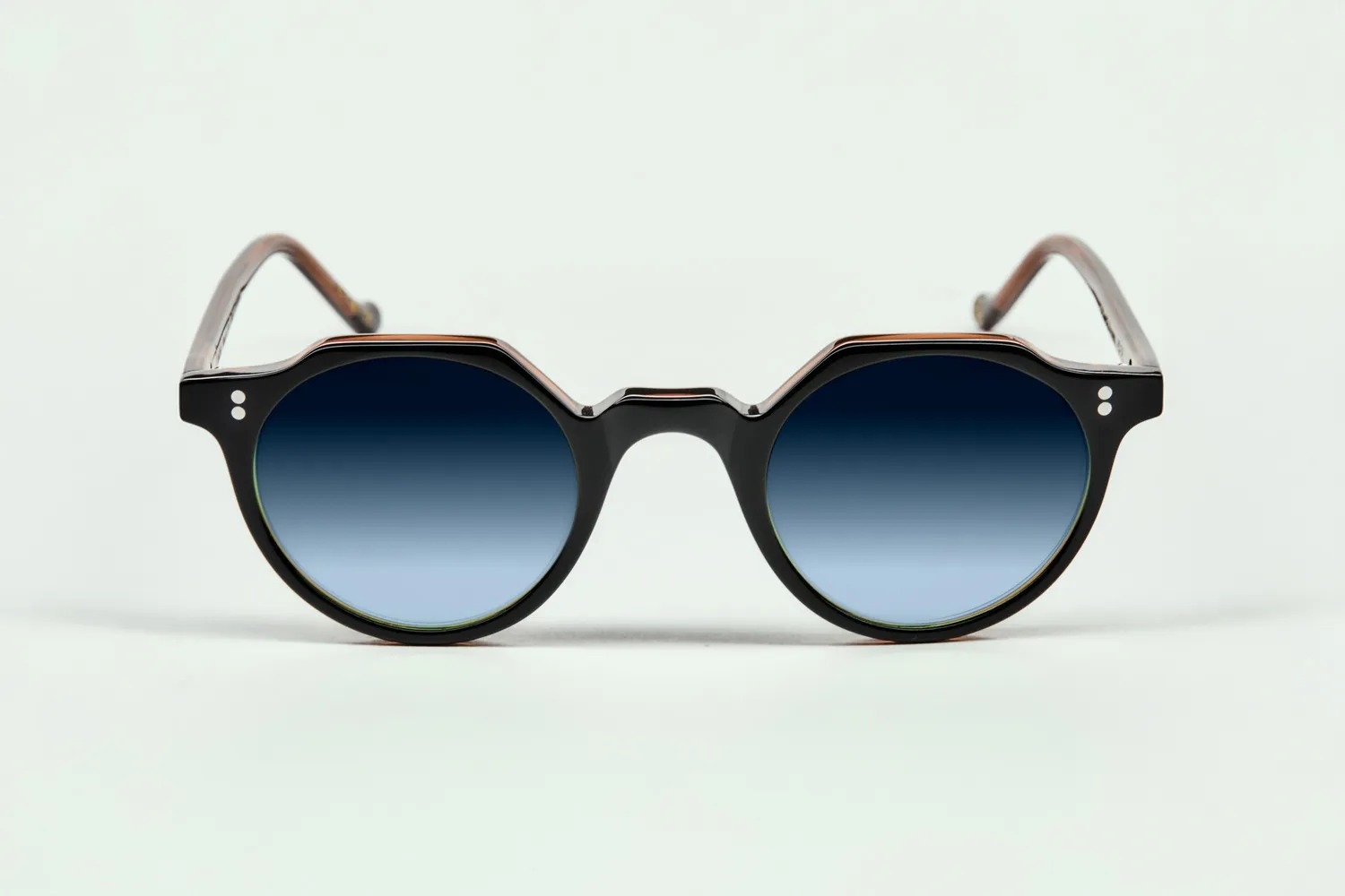 Lesca Black Edition Heri occhiali da vista nero marrone