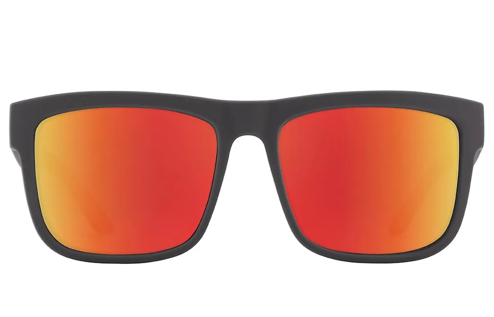 Spy Discord occhiali da sole Soft Matte Dark Gray polarizzati