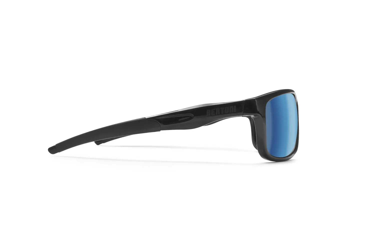 Bertoni Alien 02 occhiali sportivi antivento neri