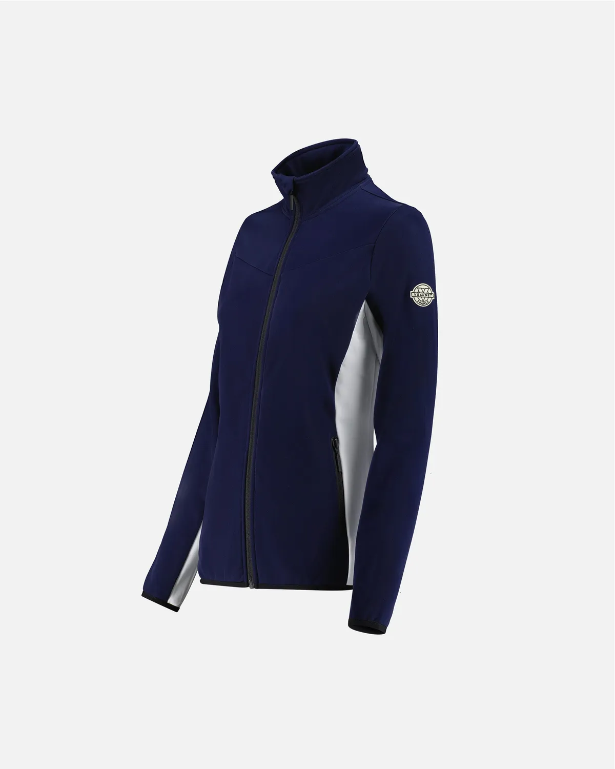 Vuarnet Husky pile donna blu zip ventilazione
