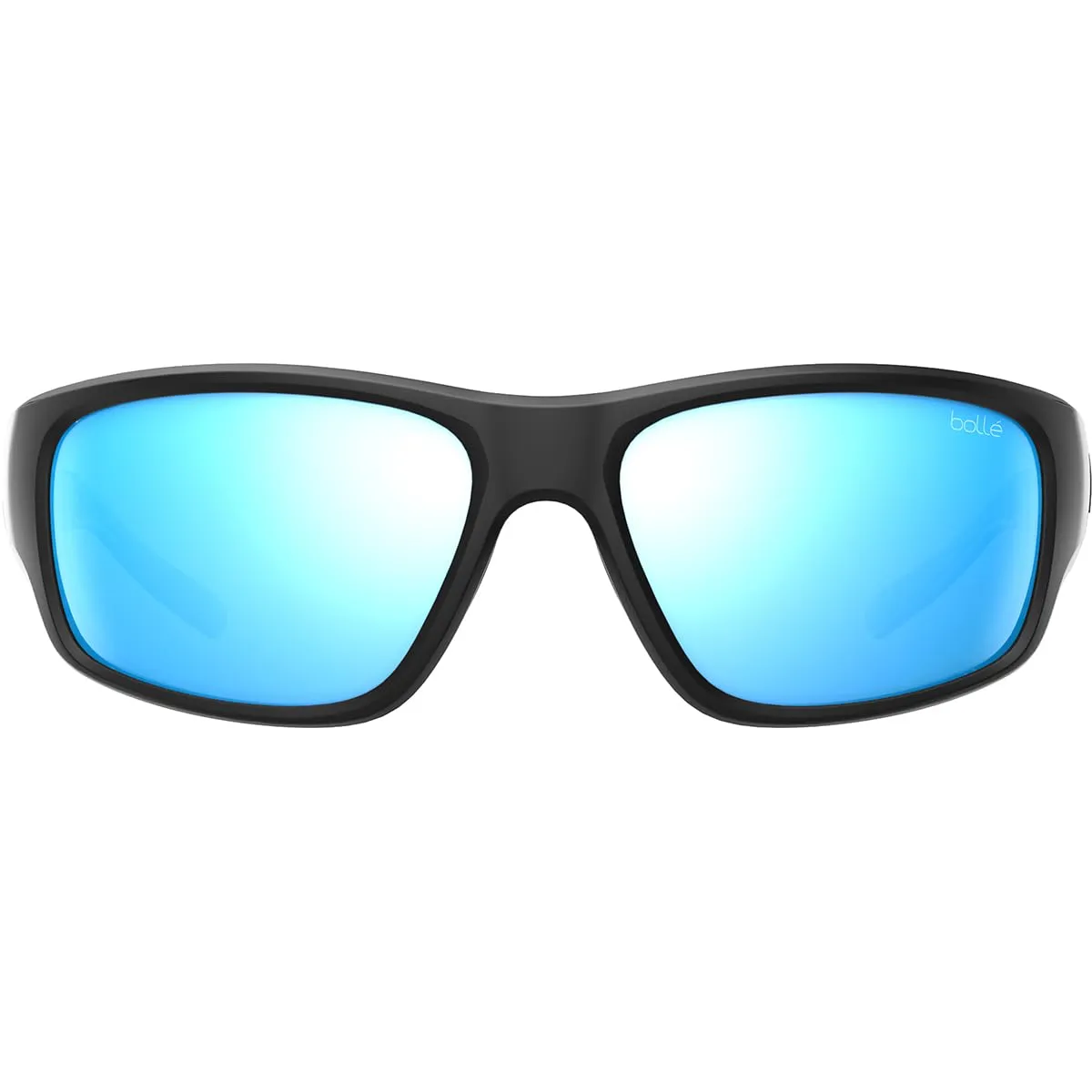 Bollé Sfinx Black Matte occhiali da sole Sky Blue Polarized