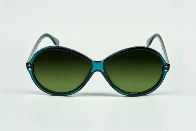 Lesca Otto occhiale sole blue lagoon