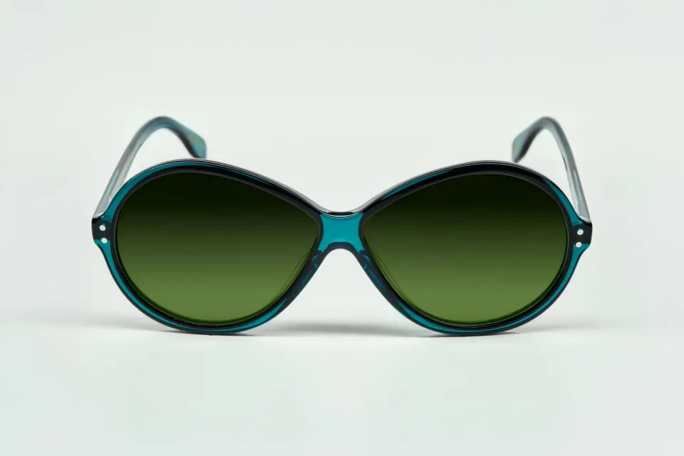 Lesca Otto occhiale sole blue lagoon