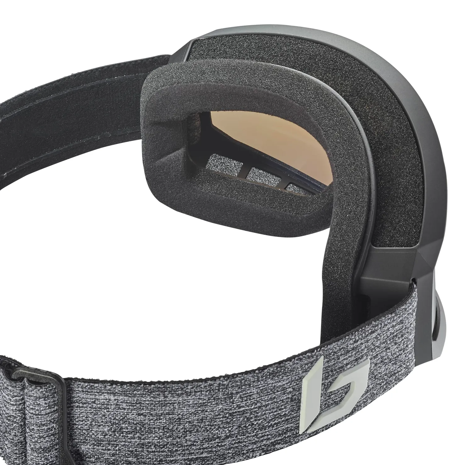 Bollé Y7 OTG maschera sci nero opaco