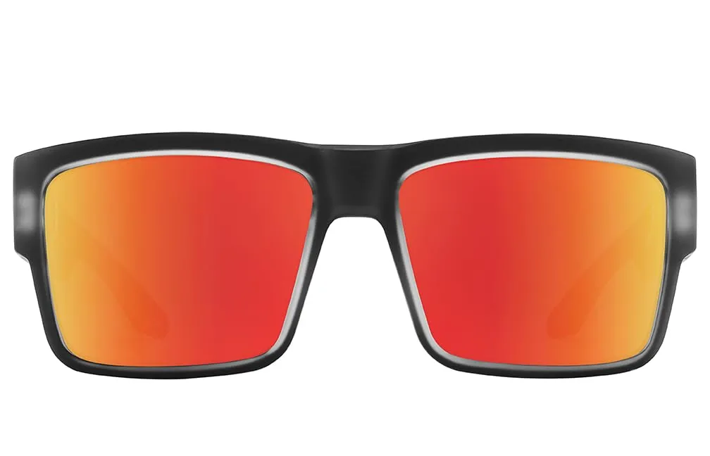 Spy Cyrus occhiale sole polarizzato nero specchio rosso