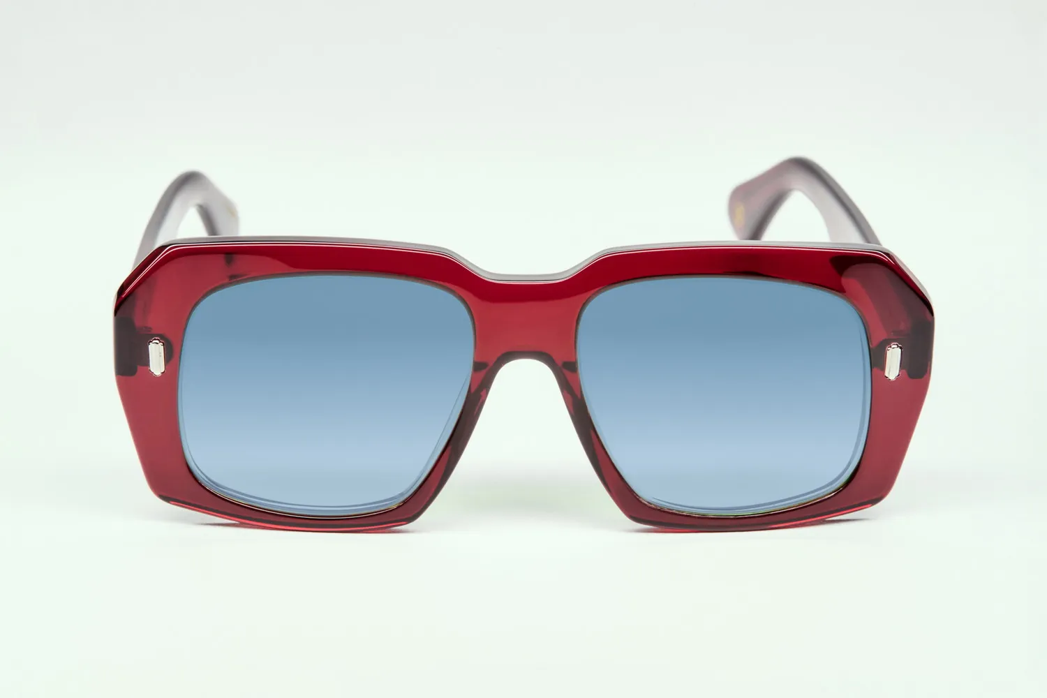 Lesca Bird Rouge Vermillon occhiali rossi sole