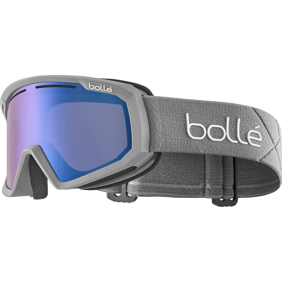 Bollé Y7 OTG maschera sci Lightest Grey Bronze Blue per occhiali
