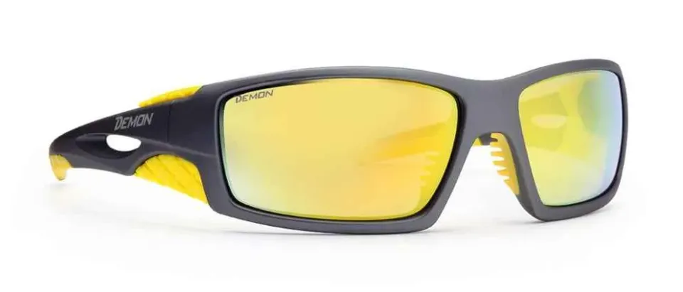 Demon Dome occhiali montagna grigio giallo cat.3