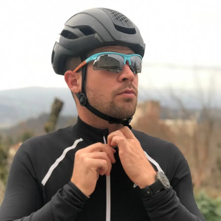 Demon Infinite Optic occhiali ciclismo DChange azzurro